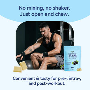 Suplementos Deportivos Personalizados al por Mayor con Garantía de Calidad, Sabor a Frutas, Sin Azúcar, Creatina Monohidrato en Tabletas Masticables - Product Image 6