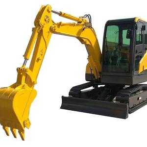 Excavadora Pequeña de 4 Ruedas, Suministro de Fábrica, Excavadora de Ruedas para Ingeniería Agrícola, Transformación Rural, Exportación - Product Image 5