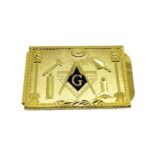 Manufacturer Blank Zinc Alloy 3D Gold Award Marathon Running Custom Metal Sport Medal With Ribbon Masonic Medal