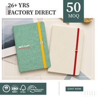 Carnet personnalisé A5 en tissu à couverture rigide, faible MOQ, vente en gros, logo de marque, boucle métallique, fournitures de bureau, carnet de notes premium