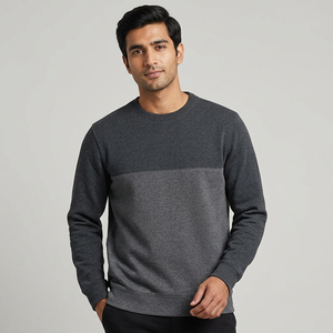 เสื้อสเวตเตอร์แขนยาวแบบสวมหัวสำหรับฝึกวิ่งออกกำลังกาย - Product Image 1