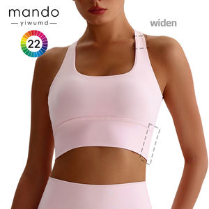 <span class=keywords><strong>Soutien</strong></span>-<span class=keywords><strong>Gorge</strong></span> de <span class=keywords><strong>Sport</strong></span> Femme à Fort Maintien, Personnalisable avec Logo, Continuously Populaire, 75% Nylon 25% Spandex, Ourlet Large, pour Gym et Yoga - Product Image 3