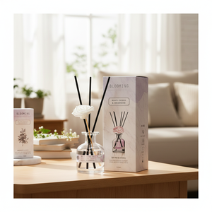 BLOOMING Luxury <b>Reed</b> <b>Diffuser</b> Aroma Oil Home Fragrance Decorative Room Scent Set <b>for</b> Living Room Bedroom Office - Product Image 3
