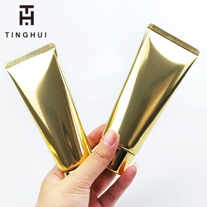 Venta al por Mayor de Botellas de Crema Blancas de 80 ml, Tubos Suaves para Crema, Envases Cremosos, Tubos Recargables para Limpiador Facial - Product Image 4