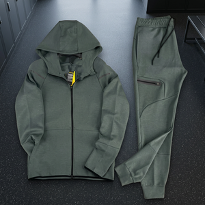 Veste pull décontractée pour homme, respirante, légère, extensible dans quatre directions, en Spandex/Polyester, col en V, coupe ajustée, idéale pour le printemps - Product Image 2