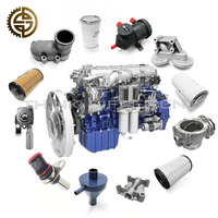 Pièces de rechange pour camions lourds Weichai d'origine pour moteur diesel WP7/10/12/13 WD615/618, assemblage de moteur 336 375 380 CV