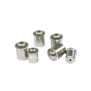 Yx D4 L5 Stainless Steel Spring Ball Plunger Screw Cylindrical Head Unthreaded Multi Position <b>Fastener</b> - Product Image 1
