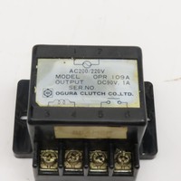 PLC Ogura OPR I09A 90V Output 200/220V AC Rectifier Module Warranty Product
