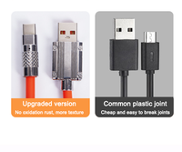 Kabel komunikasi adaptor tipe-c pengisian daya Cepat kabel silikon baru OEM kustom