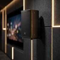 Haut-parleur de conférence professionnel VANT RM6.1 avec moniteur de conférence à large bande passante 100Hz-20KHz, système audio actif 200W