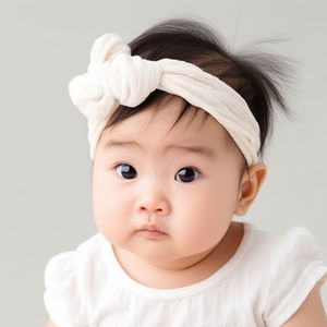 ربطات رأس بفيونكة شعر للأطفال, ربطات رأس بفيونكة شعر بمقاس كبير ، عصابة رأس بأستك للأطفال ، عصابة رأس بأستك مقاس 2023 بوصة ، مناسبة للصيف ولعام - Product Image 3