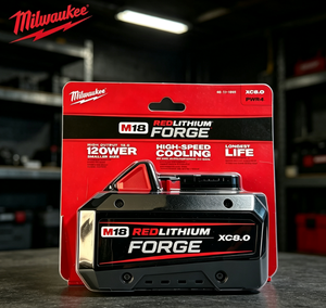 Batería de Litio FORGE de 18V <span class=keywords><strong>M18</strong></span> XC8.0, Batería de Repuesto de Iones de Litio de 8.0Ah Compatible con Herramientas Eléctricas Inalámbricas <span class=keywords><strong>Milwaukee</strong></span> Serie <span class=keywords><strong>M18</strong></span> - Product Image 6