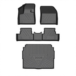 <span class=keywords><strong>Tappetini</strong></span> <span class=keywords><strong>Auto</strong></span> Impermeabili per <span class=keywords><strong>Peugeot</strong></span> <span class=keywords><strong>3008</strong></span> 2017-2022, Inodore, in TPE, Protezione per Tutte le Stagioni, Accessori Interni - Product Image 1