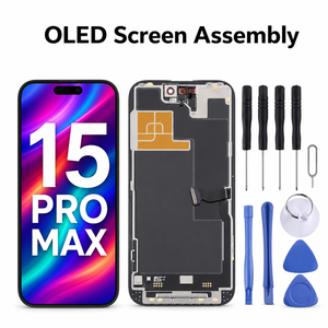 หน้าจอ OLED แบบยืดหยุ่น Huaxing สำหรับเปลี่ยนประกอบ iPhone 13 <span class=keywords><strong>Pro</strong></span> <span class=keywords><strong>Max</strong></span> 14 <span class=keywords><strong>Pro</strong></span> <span class=keywords><strong>Max</strong></span> 15 <span class=keywords><strong>Pro</strong></span> <span class=keywords><strong>Max</strong></span> 16 <span class=keywords><strong>Pro</strong></span> <span class=keywords><strong>Max</strong></span> 17 <span class=keywords><strong>Pro</strong></span> <span class=keywords><strong>Max</strong></span> - Product Image 6