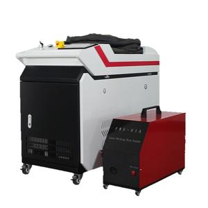 Machine de soudage et de décapage de rouille au laser à fibre portable 4-en-1 3000W, nouvelle soudeuse refroidie par eau - Product Image 2