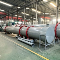 Séchoir industriel continu pour sciure de bois, faible consommation, équipement de séchage pour coques de riz et pailles
