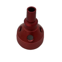 Accessoires d'usinage de tournage CNC en métal anodisé personnalisé de haute précision petite taille 6061 6063 pièces de tour CNC en aluminium