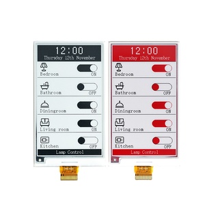Etiqueta Electrónica Delgada de 3.7 Pulgadas para Estantes, Panel de Pantalla EPD con Tinta Electrónica, Blanco y Negro, Dos Colores, Papel Electrónico - Product Image 1