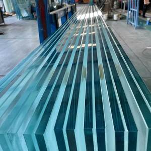 Verre de sécurité trempé transparent anti-chute, stratifié PVB/SGP, personnalisé 8mm 10mm 12mm, pour balustrade et rampe d'escalier - Product Image 4