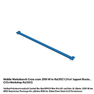 Fami Mobile <b>Workbench</b> Crossbeam 2000 Mm Blue Ral5012 For Workshop Support Brackets - Product Image 3