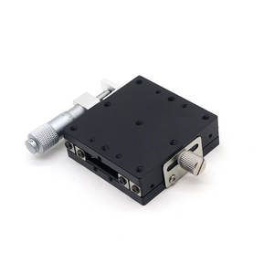 LGX40-<span class=keywords><strong>L</strong></span> 40x40MM/1.6x1.6 \ "axe X micromètre pour gaucher Table coulissante manuelle Guides linéaires <span class=keywords><strong>de</strong></span> précision - Product Image 3