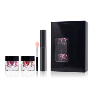 Kit de maquillage personnalisable MLM pour lèvres et yeux : Gel adhésif scintillant longue tenue et gel fixateur pour performance scénique - Product Image 3