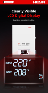 Inversor de Corriente Automático Monofásico de Onda Sinusoidal Pura con 99% de Eficiencia, Regulador de Voltaje HIVS-5000VA, Respuesta Rápida - Product Image 3