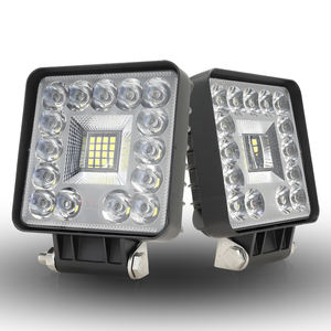 High Quality 4x4 Inch 40w Driving Work Light 12-24V White Spot Flood 40smd 4inch Square Car Led Work Light 12v for Universal - Product Image 2