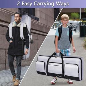 Étui de transport pour clavier, échantillon gratuit, sac de transport pour clavier, portable, durable, imperméable, en tissu polyester avec coton de 10 mm - Product Image 5