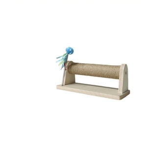 Sisal Pet kedi tırmalama sütunu oyuncaklar Runpin Wx-0114 interaktif küçük hacimli kedi tırmalama sütunu İşlevli kedi tırmalama sütunu - Product Image 1