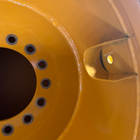 Forged Steel Tubeless Wheel Rim 25-19.50/2.5 for BELL B25E B30E DOOSAN DA30-7 LIEBHERR TA230 Articulated Dump Truck