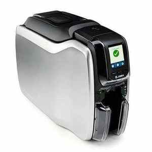 <span class=keywords><strong>Imprimante</strong></span> de cartes d'identité Zebra ZC300 en plastique <span class=keywords><strong>PVC</strong></span> d'origine Machine <span class=keywords><strong>à</strong></span> sublimation thermique double/simple face Impression professionnelle Carte <span class=keywords><strong>à</strong></span> <span class=keywords><strong>badge</strong></span> saine - Product Image 1