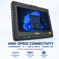 Tablette robuste K120 12,5 pouces, Intel Core i5/i7 de 12e génération, Windows, authentification faciale, caméra avant 5MP, caméra arrière 8MP, en stock