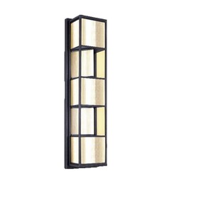 Lampe murale extérieure moderne étanche, éclairage LED 3D pour villa, cour, jardin - Product Image 5