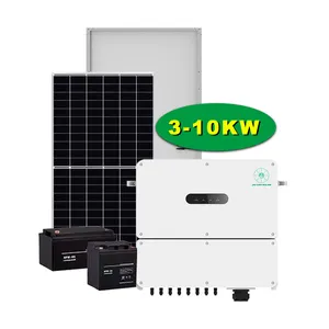 프로모션 가격 패널 태양 주거 솔루션 태양 에너지 저장 콤보 태양 하이브리드 그리드 5kw 태양 광 발전 시스템