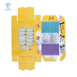 Customised Corrugated Cardboard Kid Surprise Paper Packaging Game Toy <b>Box</b> - Product Image 3