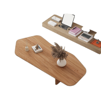 Table basse convertible Hanyee de style nordique moderne, table à thé irrégulière en forme de nuage, meubles de salon pour la maison
