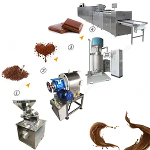工厂价格小巧克力生产线巧克力制造机在加尔各答