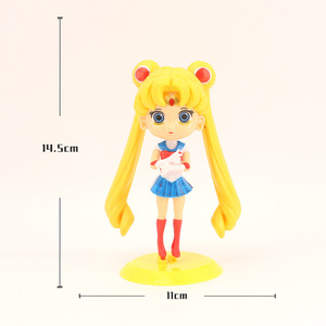 Muñeca <span class=keywords><strong>de</strong></span> Plástico Grande <span class=keywords><strong>de</strong></span> Sailor Moon, Decoración Japonesa, Falda Larga Blanca, Adorno para Pastel <span class=keywords><strong>de</strong></span> Sailor Moon - Product Image 6