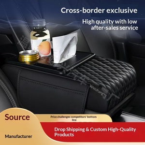 Boîte de rangement surélevée pour accoudoir de voiture, compatible avec divers modèles, modèle 816 <span class=keywords><strong>OLIVER</strong></span>, ajustement direct, supporte la livraison directe - Product Image 3