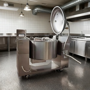 Pâte de tomates 400L Sauce alimentaire Mayonaise Mixeur sous vide Cuiseur chauffant - Product Image 3