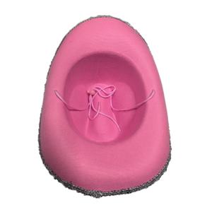 <span class=keywords><strong>Sombrero</strong></span> de <span class=keywords><strong>Vaquero</strong></span> con Corona de <span class=keywords><strong>Princesa</strong></span>, Borde con Lentejuelas Brillantes, Estilo Occidental, para Navidad, Halloween y Eventos de Disfraces - Product Image 3