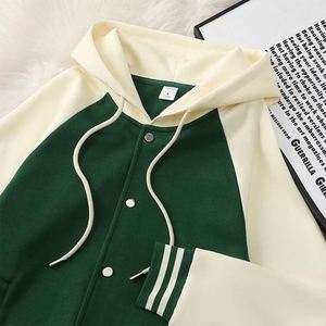 Veste de baseball universitaire américaine vintage personnalisée de qualité supérieure pour le printemps - Product Image 4