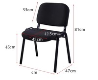 2025 meilleures chaises de conférence ergonomiques en tissu rouge de caractéristique de refroidissement de conception moderne pour l'usage de bureau pour des salles de conférence