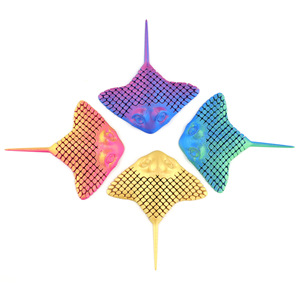 3D Printed Hinge Stingray Toy Creative Marine Animal Decoration Ornament For Youth Gift PLA Material - Product Image 1