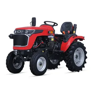 Tarım makineleri traktör ağır çiftlik 4WD tekerlekli tarım Mini yürüyüş çiftlik traktörü