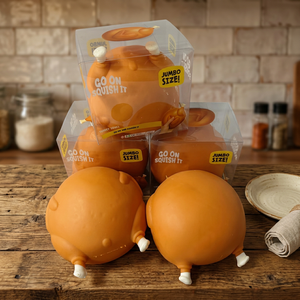Jouet sensoriel anti-stress géant en forme de dinde rôtie, en TPR souple, pour la fête de Thanksgiving, cadeau de décompression pour enfants A - Product Image 2