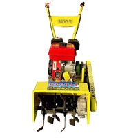 Désherbeuse de jardin portative à deux roues motrices, moteur essence/diesel avec pompe, longue durée de vie, 6/7,5 CV, outil agricole