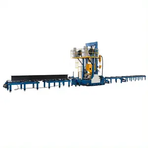 kasry hot selling H Beam Automatic Assembly Welding Flange Straightening Production Machines