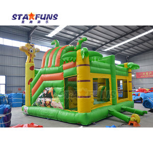 Populaire personnalisé gonflable singe Jungle thème Combo toboggan singe gonflable rebond maison Jungle <span class=keywords><strong>château</strong></span> plein d'entrain <span class=keywords><strong>à</strong></span> <span class=keywords><strong>vendre</strong></span> - Product Image 4